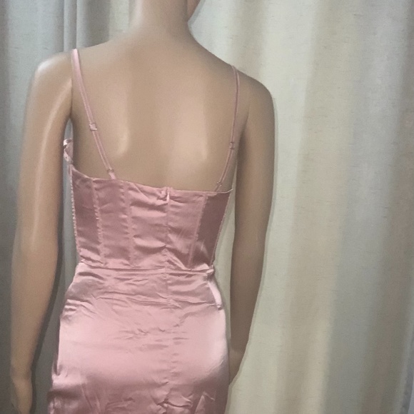 Corset Bodycon Spaghetti Slip Dress NWT - Picture 7 of 14